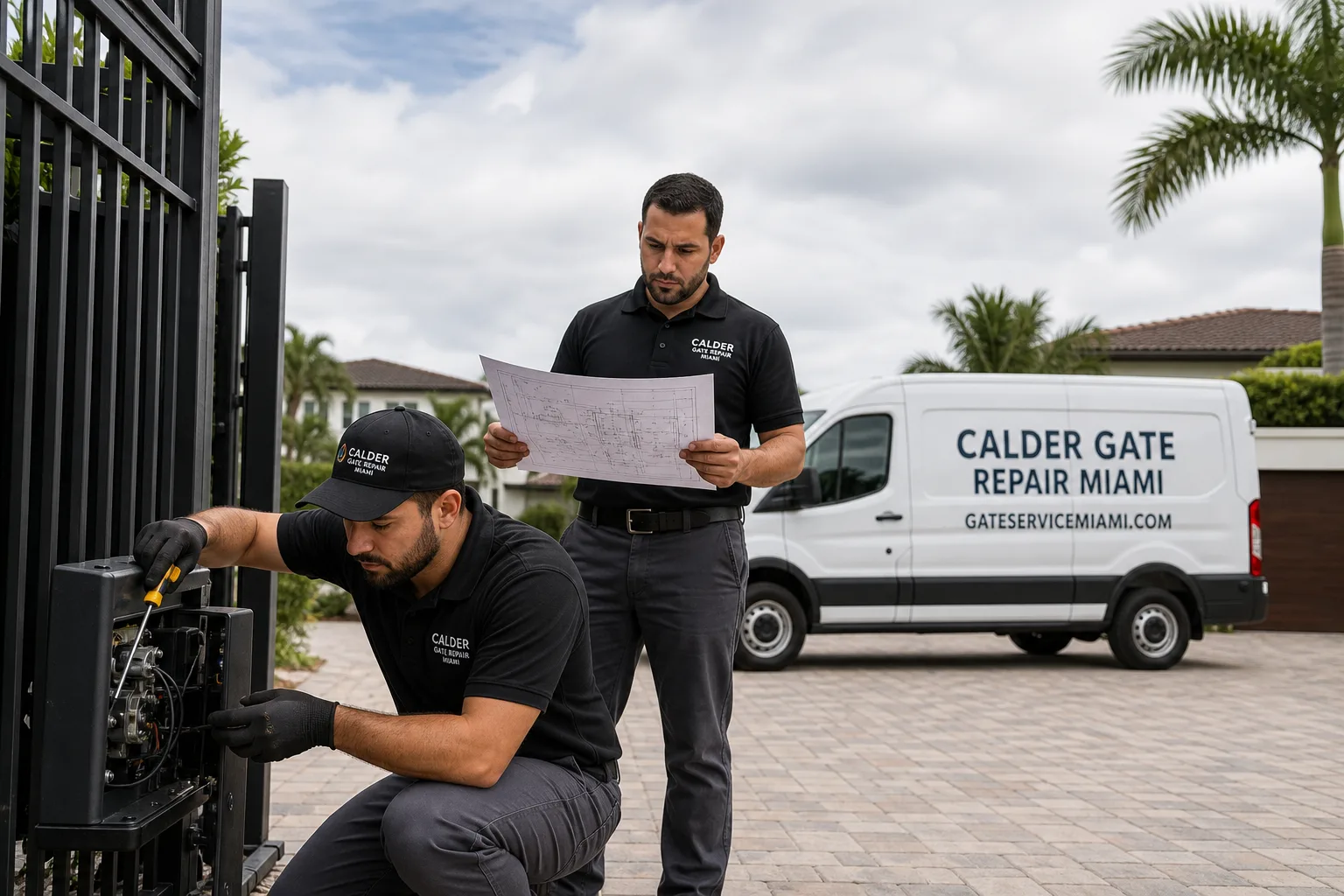 Calder Gate Repair Miami gate repair team